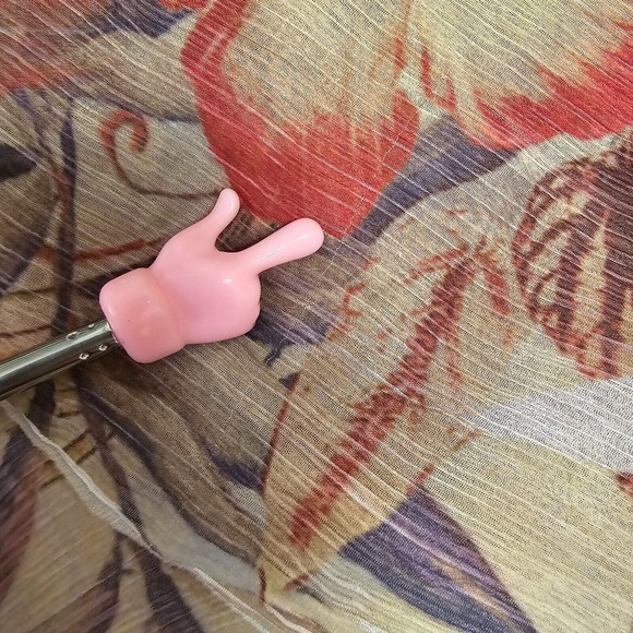 Charlotte Russe Floral Ruffle Top Womens Large Earthy Boho Mesh Peplum Blouse - Picture 8 of 11